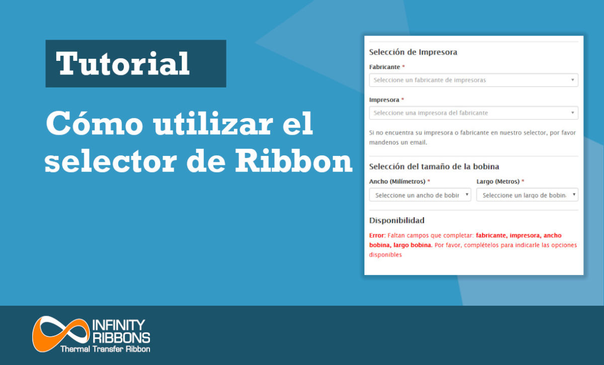 Como Utilizar El Selector De Ribbon Infinity Ribbons